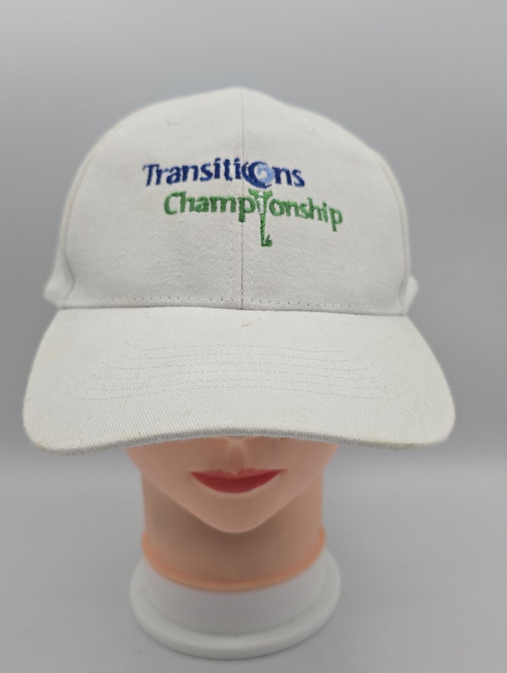 Transitions Championship PGA Tour Golf White Adjustable Strapback Hat
